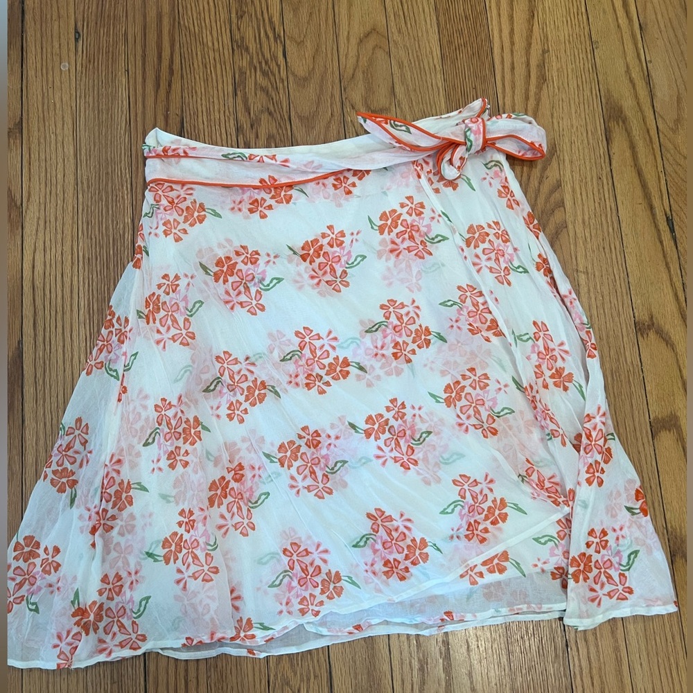 Free People Floral Skirt Size 6